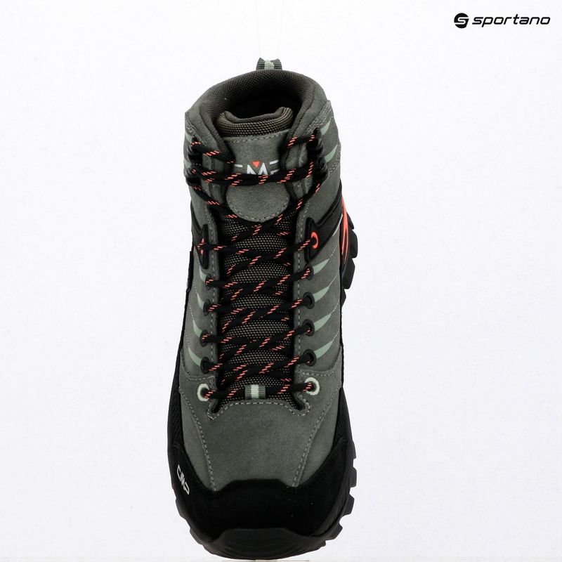 Dámske trekingové topánky CMP Rigel 2.0 Mid Waterproof avocado/coral 9