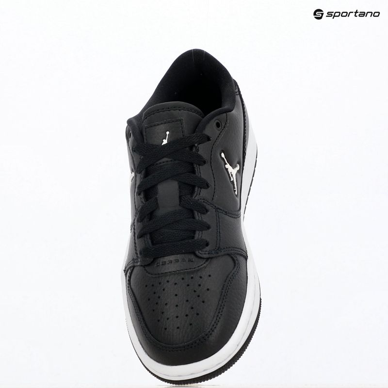 Detské topánky Nike Jordan Court Connect Low black/white 19