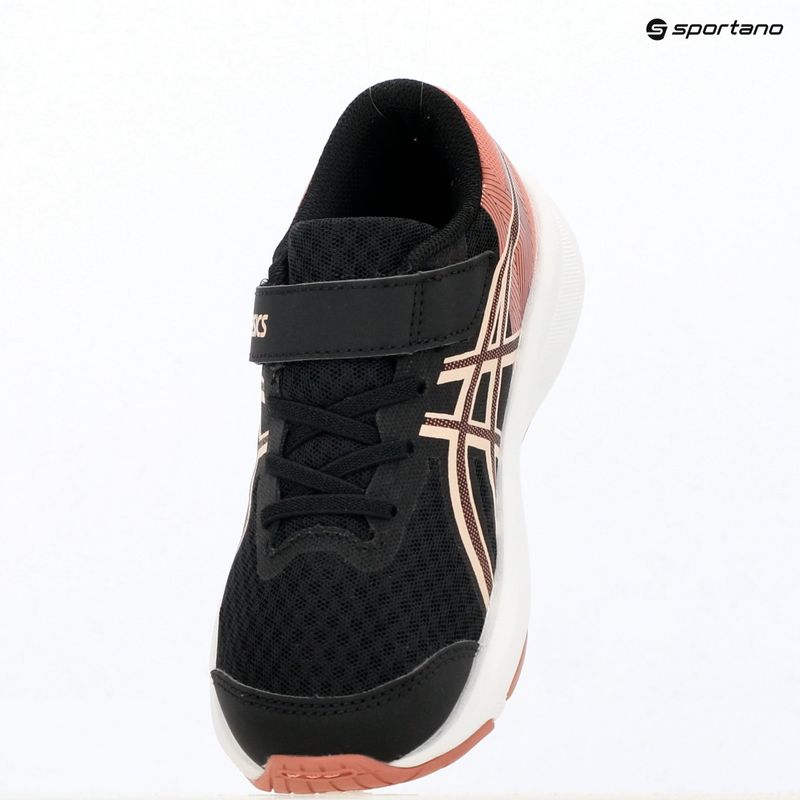 Detské bežecké topánky ASICS Patriot 14 PS black/pearl pink 11