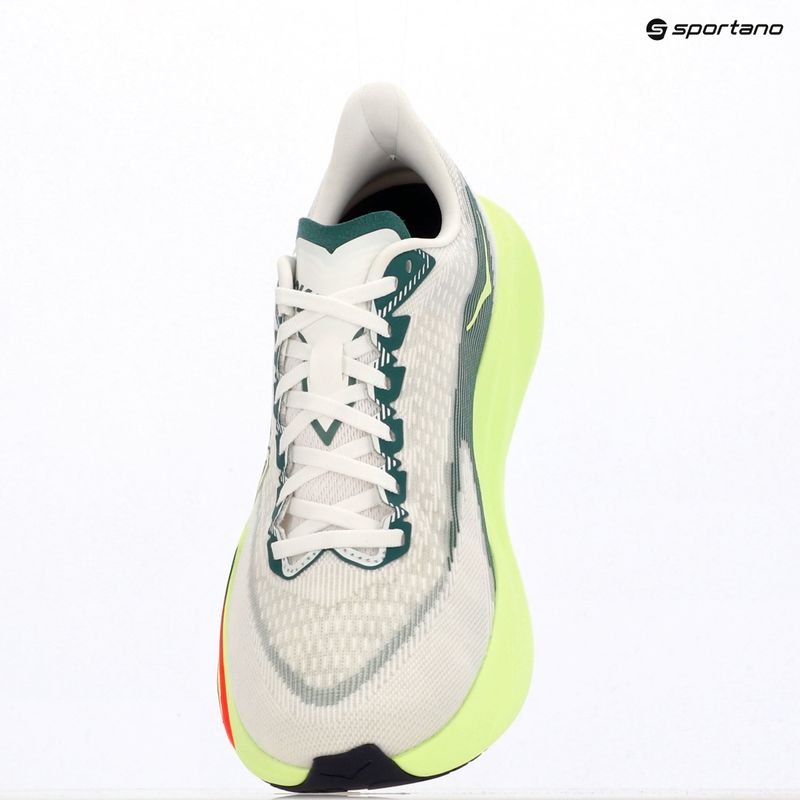 Pánske bežecké topánky HOKA Mach 7 frost/neon yuzu 9