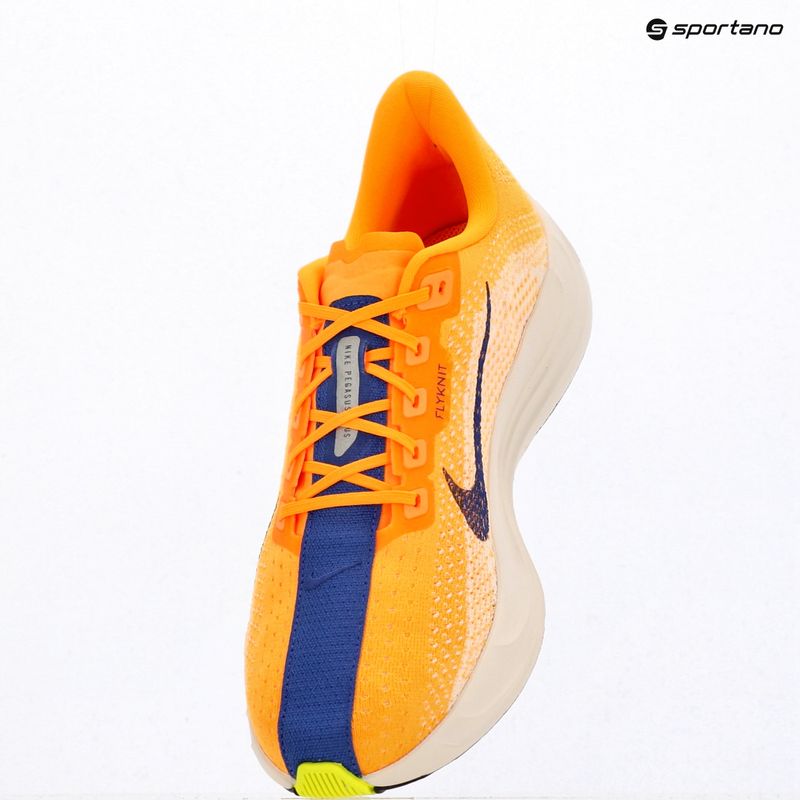 Pánske bežecké topánky Nike Pegasus Plus laser orange/alabaster/sail/indigo burst 19