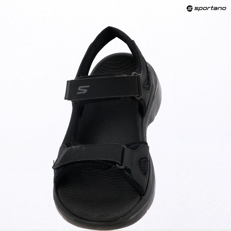 Pánske sandále SKECHERS Go Walk Arch Fit 2.0 Capistrano black 10
