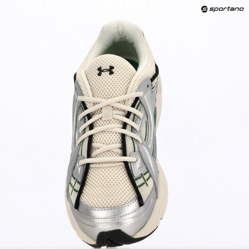Tréningové topánky Under Armour Sola stone/metallic silver/team kelly green 9