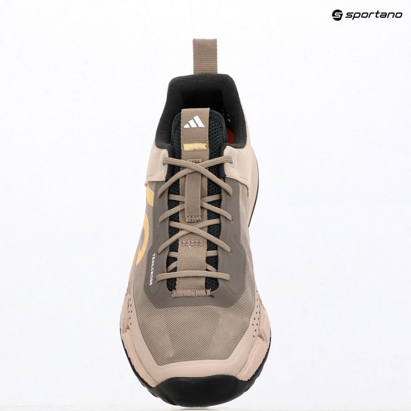 Dámske cyklistické topánky na platformové pedále adidas FIVE TEN Trailcross LT wonder taupe/ice tangerine/carbon 9