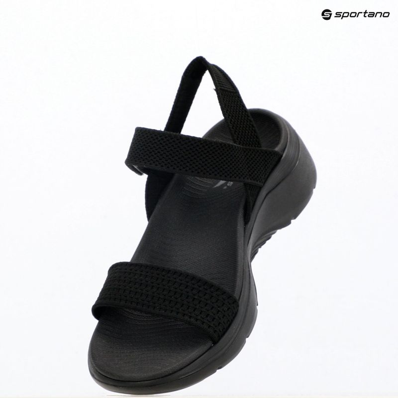 Dámske sandále SKECHERS Go Walk Arch Fit 2.0 black 11