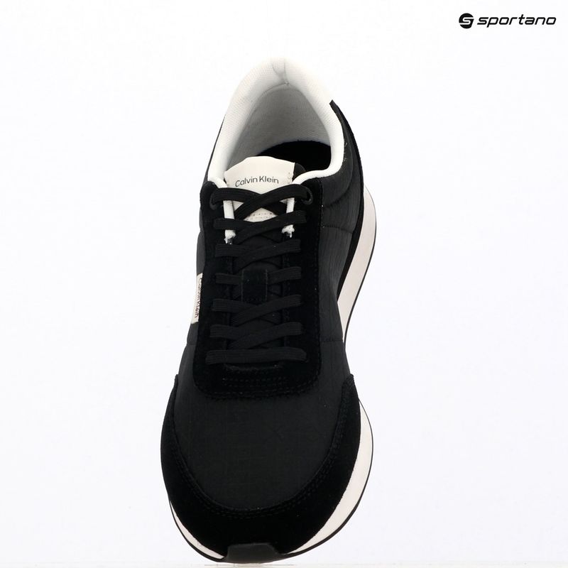 Pánske topánky Calvin Klein HM0HM02140 Retro Runner Ripstop Aop black/bright white 9