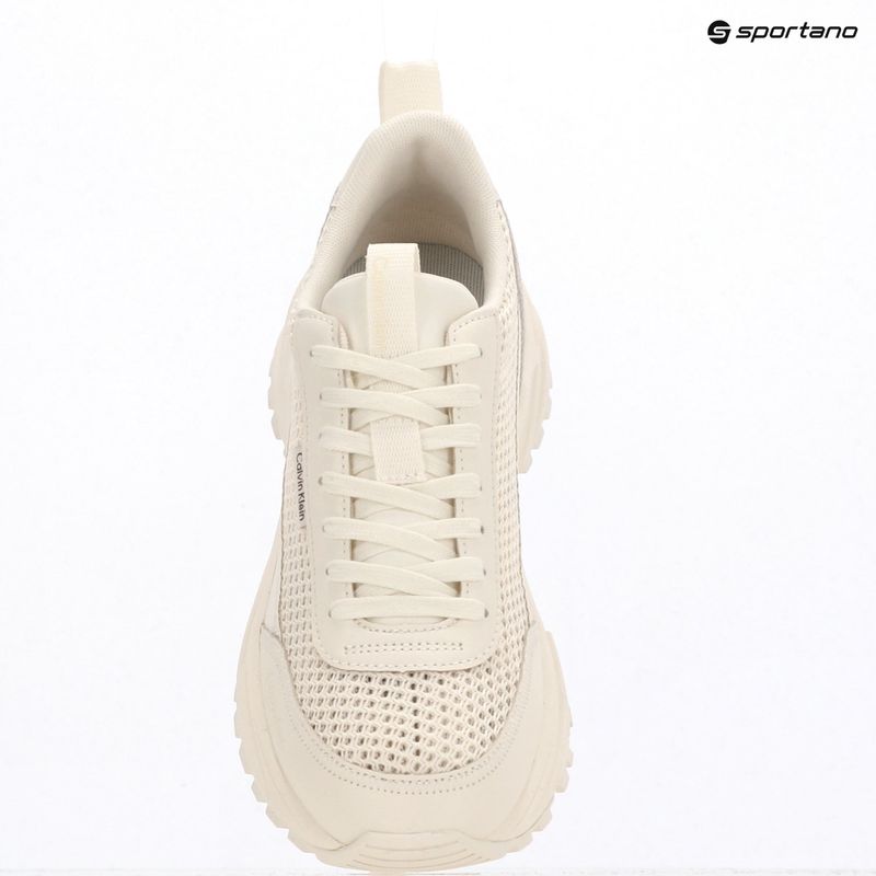 Dámske topánky Calvin Klein HW0HW03000 Hike Runner Lup Lin Mesh marshmallow 9
