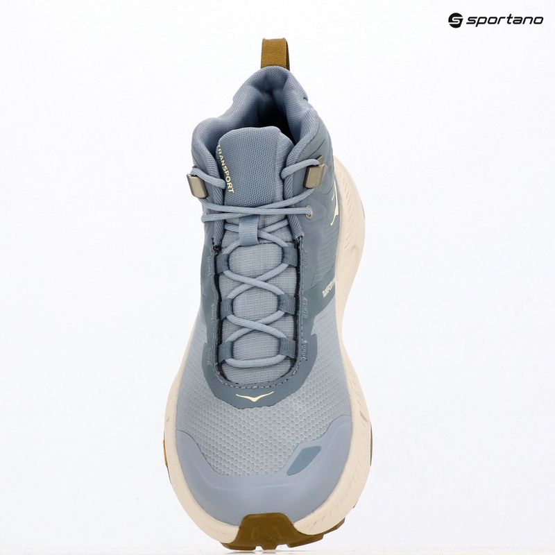 Pánske trekingové topánky HOKA Transport Hike GTX slate blue/stucco 10