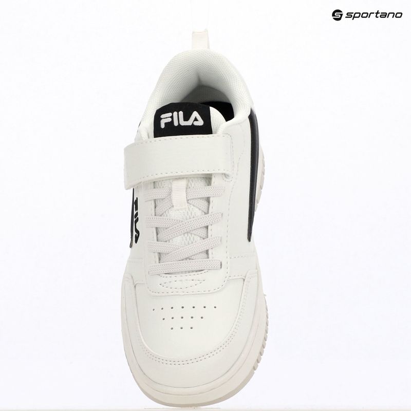 Detské topánky FILA Rega Nf Velcro white/black 15