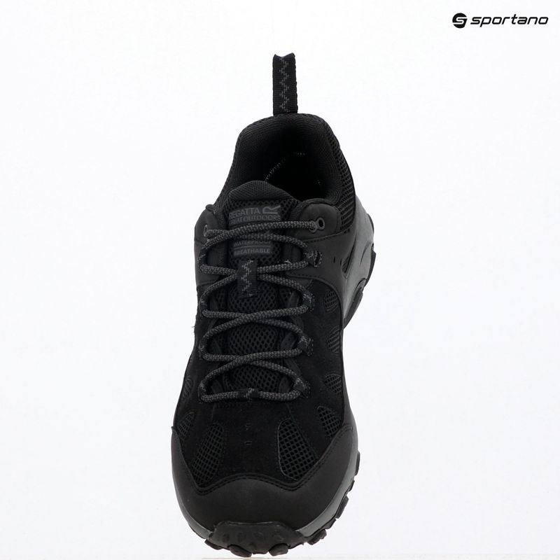 Pánske trekingové topánky REGATTA Edgepoint IV Low black/granite 22