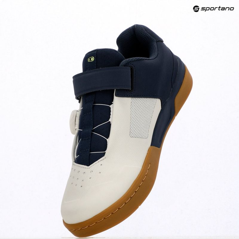 Cyklistické topánky Crankbrothers Stamp Boa navy grey/gum outsole 15