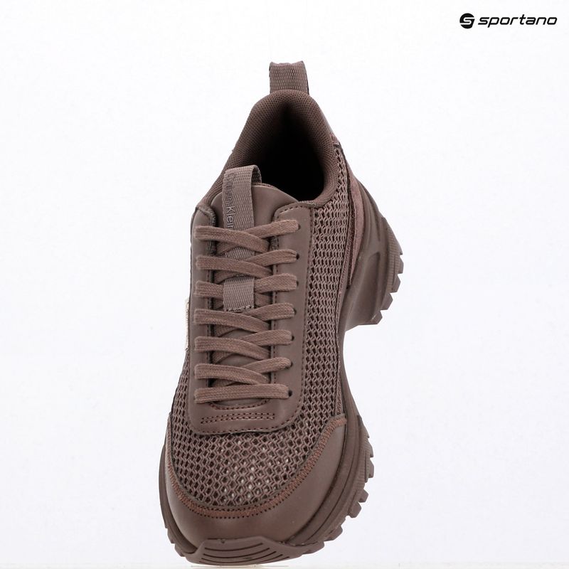 Dámske topánky Calvin Klein HW0HW03000 Hike Runner Lup Lin Mesh peppercorn 9