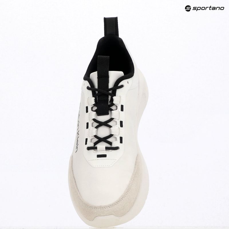 Pánske topánky Calvin Klein HM0HM02342 Light Eva Runn Essential Laceup Nylon Suede bright white/black 9