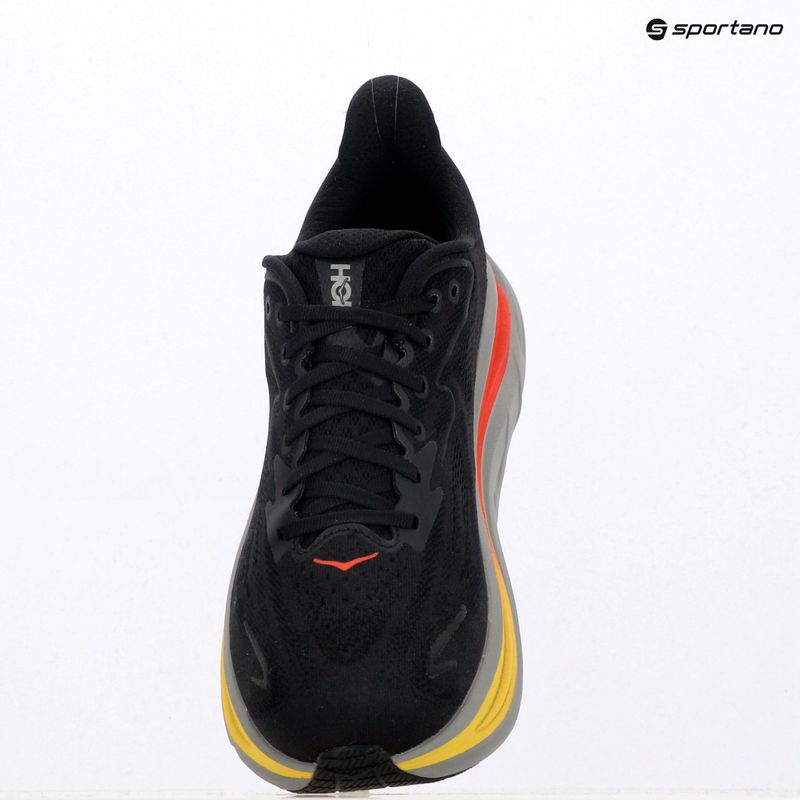 Pánska bežecká obuv HOKA Clifton 10 black/grey 9