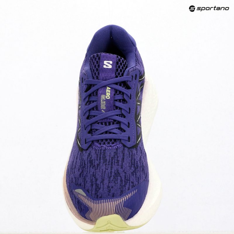 Dámske bežecké topánky Salomon Aero Glide 4 deep blue/white/butterfly 9
