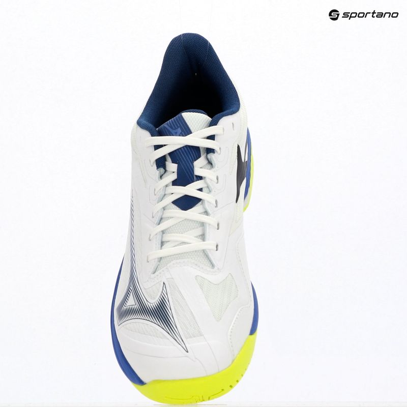 Tenisové topánky Mizuno Wave Exceed Court AC white/dazzling blue/lightning 9