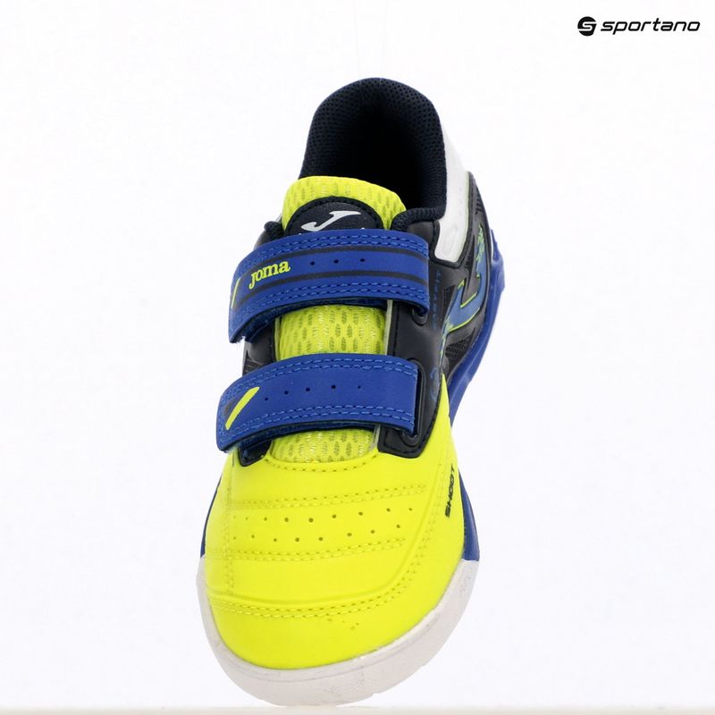 Detské kopačky Joma Cancha Jr IN fluor yellow 9