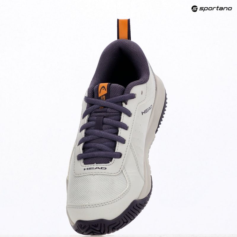 Detské tenisové topánky HEAD Sprint Court 4.0 light grey/purple 10