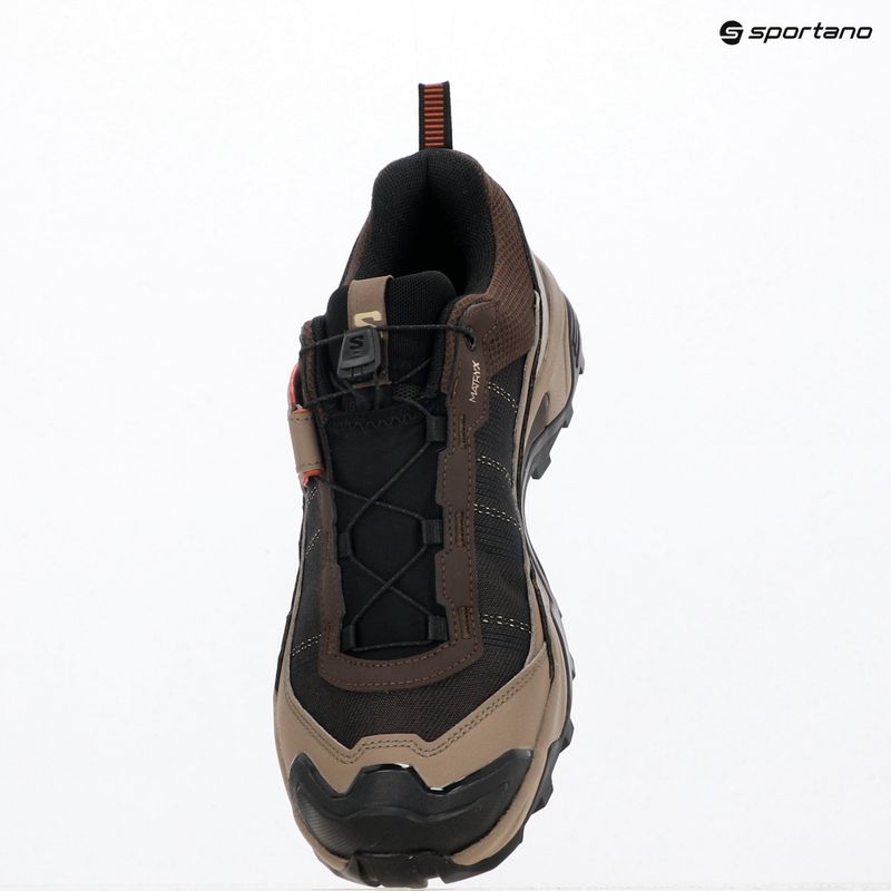 Pánske trekingové topánky Salomon X ULTRA 5 GTX black coffee/walnut/arabian 10