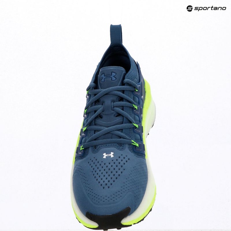 Pánske tréningové topánky Under Armour Phantom X ultimate wham blue/hyper green/white 9