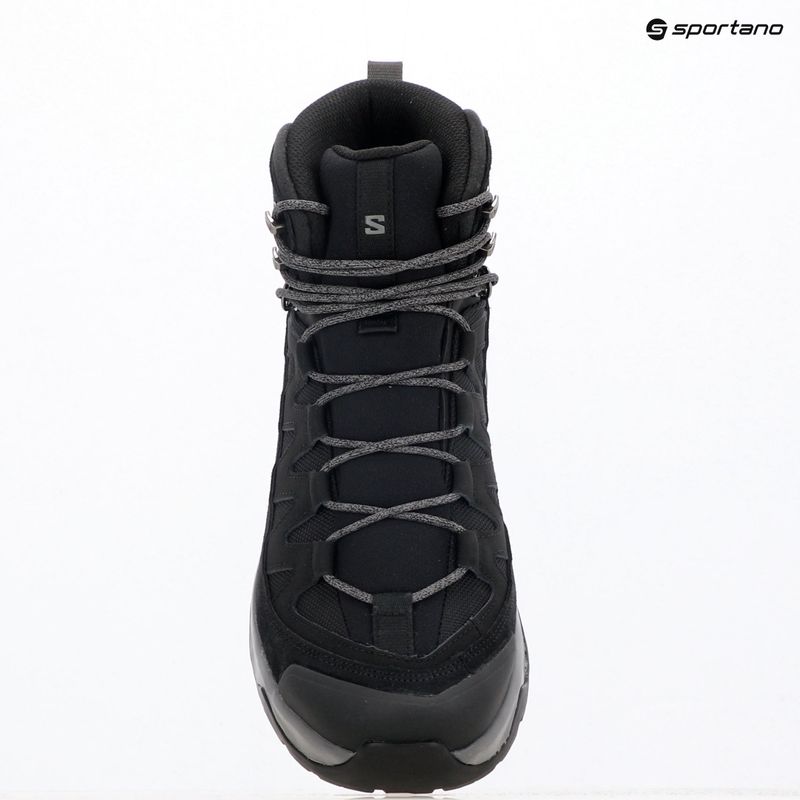 Pánske trekingové topánky Salomon Quest Echo GTX black/clrock/black 10