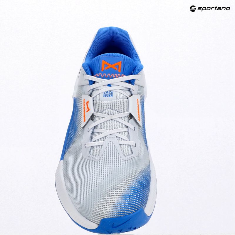 Pánske tréningové topánky Nike Metcon 10 football grey/blue crystal/midnight navy 10