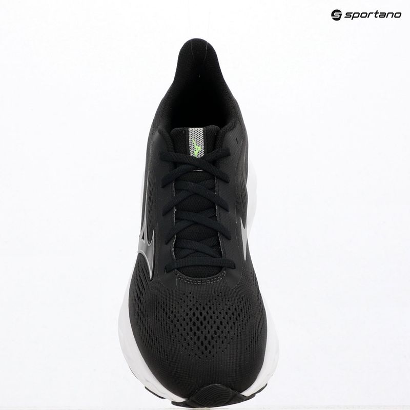 Pánske bežecké topánky Mizuno Wave Serene 2 black/silver/glowing apple 3