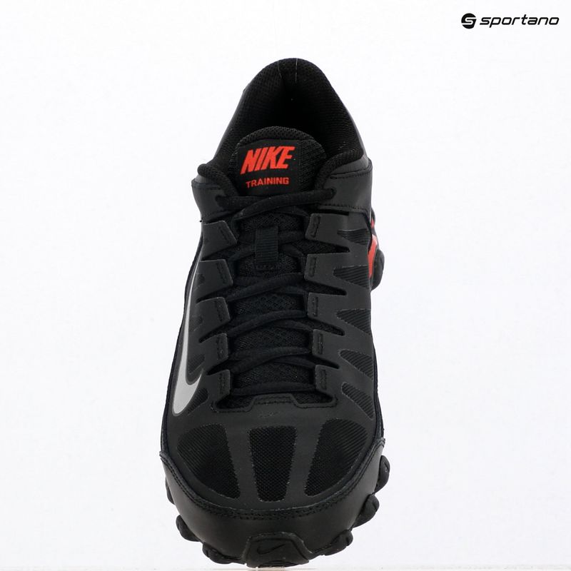 Pánske tréningové topánky Nike Reax 8 Tr Mesh black/university red/metallic silver 10