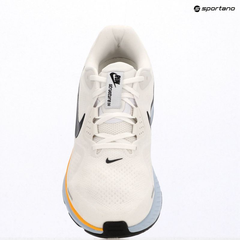 Pánske bežecké topánky Nike Structure 26 white/hydrogen blue/total orange/black 7