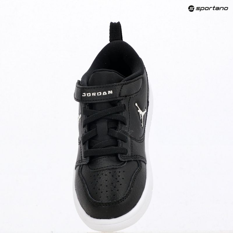 Detské topánky Jordan Court Connect Low black/white 6