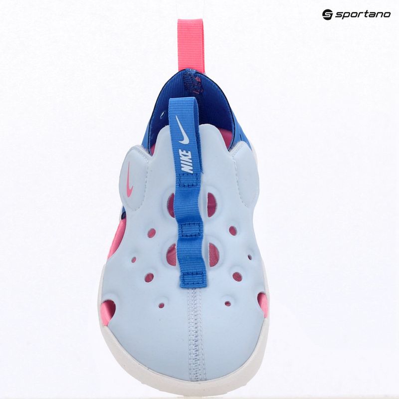 Detské sandále Nike Sunray Protect 4 hydrogen blue/blue crystal/pink glow 6
