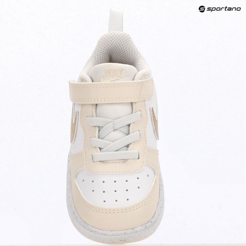Detské topánky Nike Court Borough Low white/chalk/white/shimmer 6