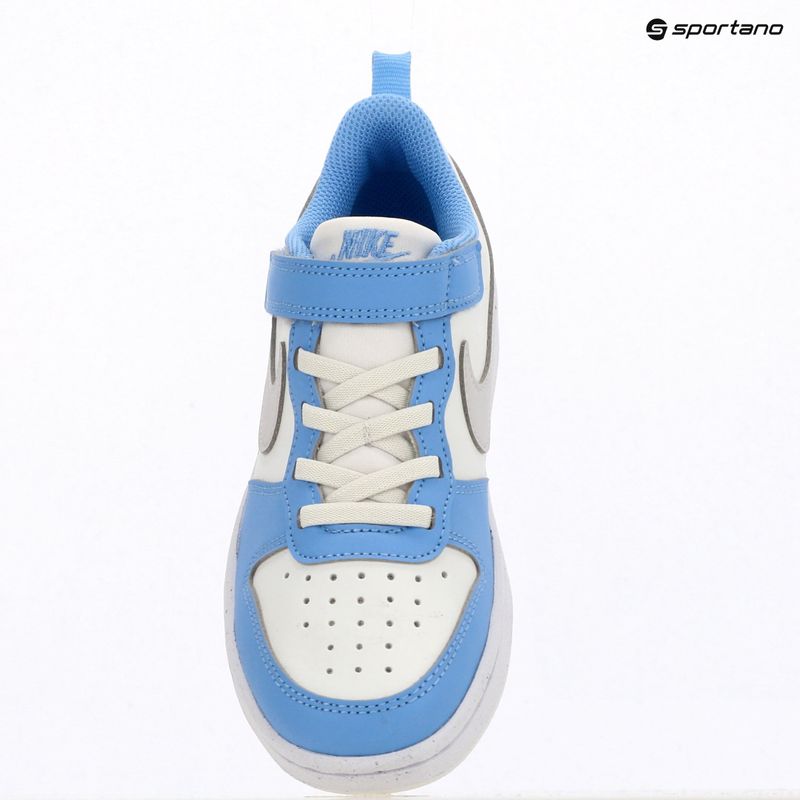 Detské topánky Nike Court Borough Low Recraft summit white/cobalt pulse/vast grey 6