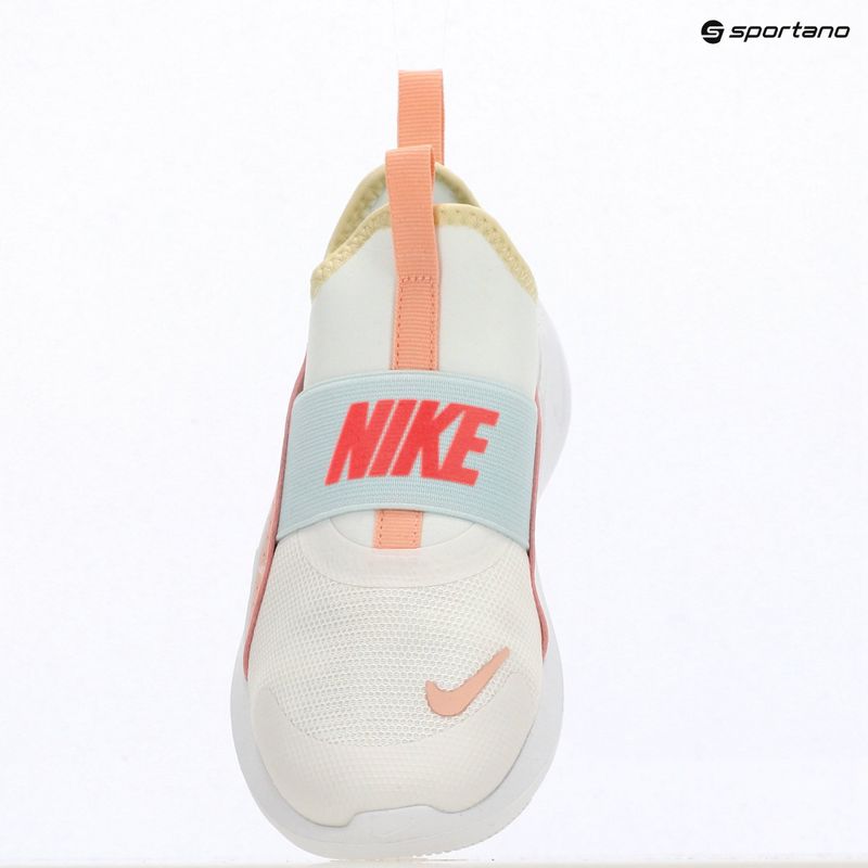 Detské topánky Nike Flex Runner 4 summit white/arctic orange/life lime 7