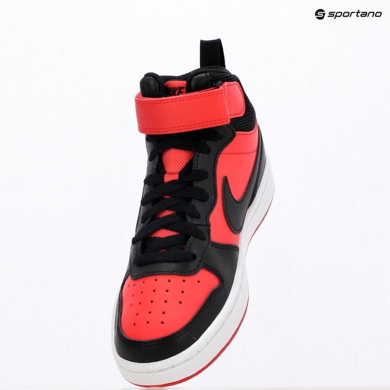Topánky Nike Court Borough Mid 2 university red/white/black 6