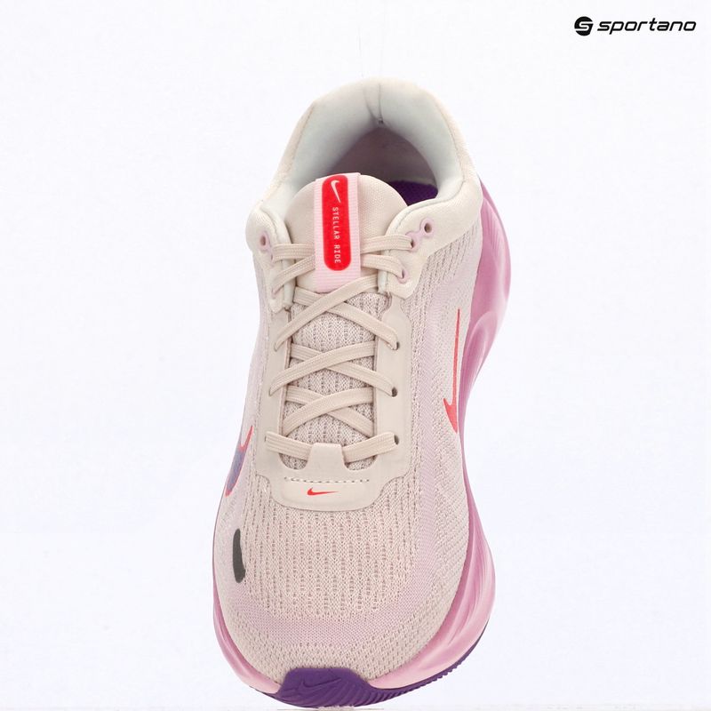 Bežecké topánky Nike Stellar Ride chalk/pink foam/bright violet 6