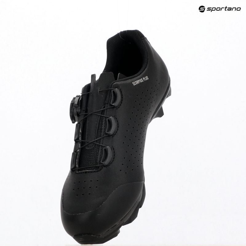 Pánske MTB cyklistické topánky Northwave Scorpius Plus black 5