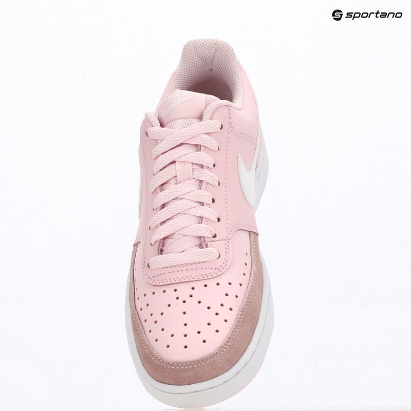 Dámske topánky Nike Court Vision Low Suede pink foam/white 6