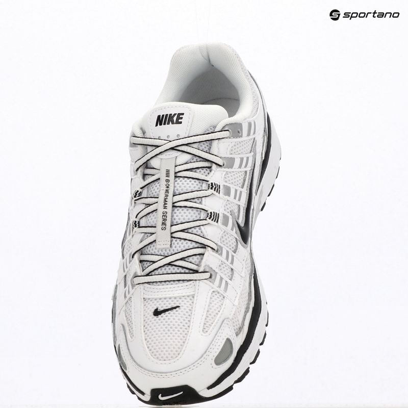 Pánske topánky Nike P-6000 white/metallic silver/black/black 6