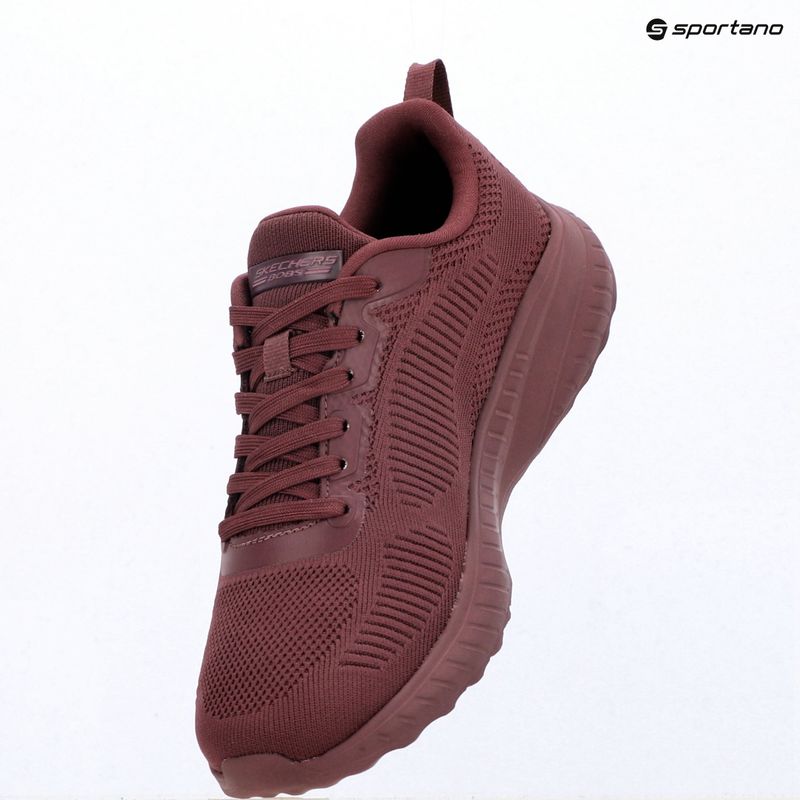 Dámske topánky SKECHERS Bobs Squad Chaos Face Off purple 10