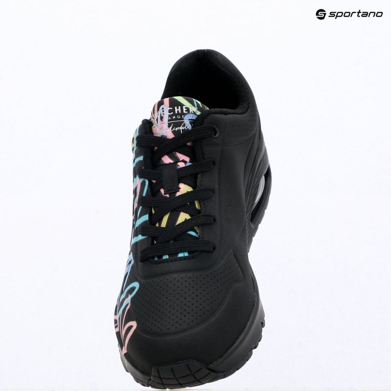 Dámske topánky SKECHERS JGoldcrown Uno Spread The Love black 11