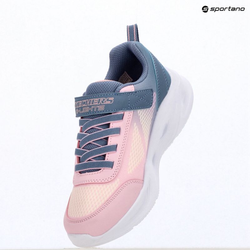 Detské topánky SKECHERS Sola Glow Ombre Deluxe gray 12