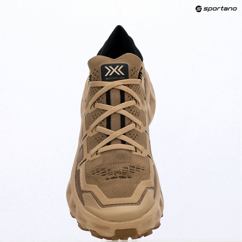 Bežecké topánky + ponožky X-Bionic Terraskin X01 sand/dark Sand 3