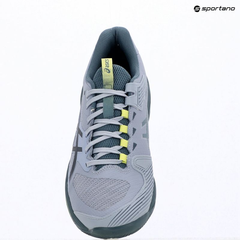 Pánske tenisové topánky ASICS Solution Speed FF 4 Clay grey blue/ironclad 9