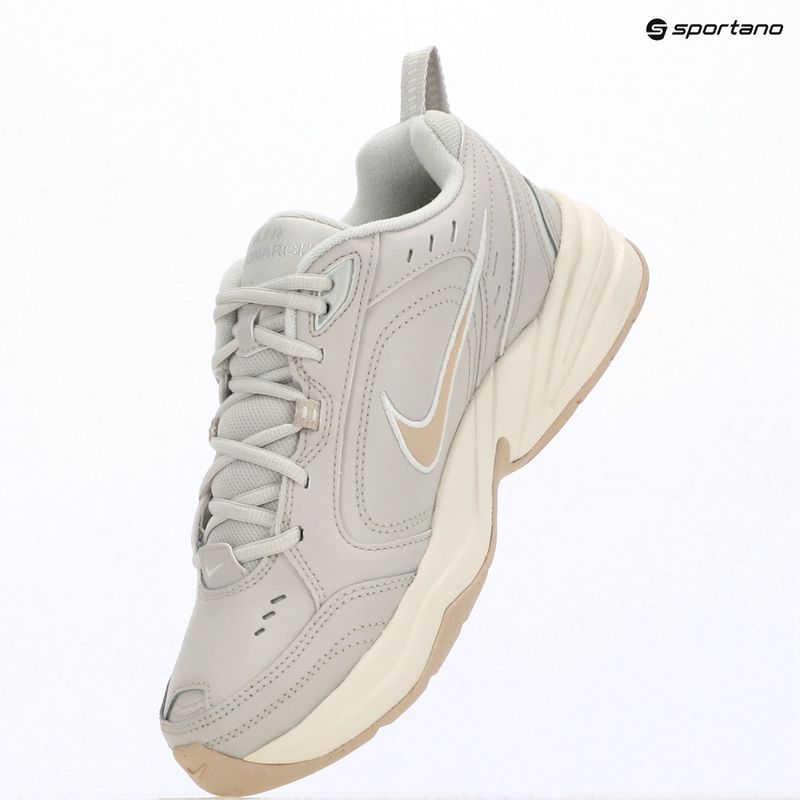 Pánske tréningové topánky Nike Air Monarch IV light bone/spruce aura/sanddrift 13