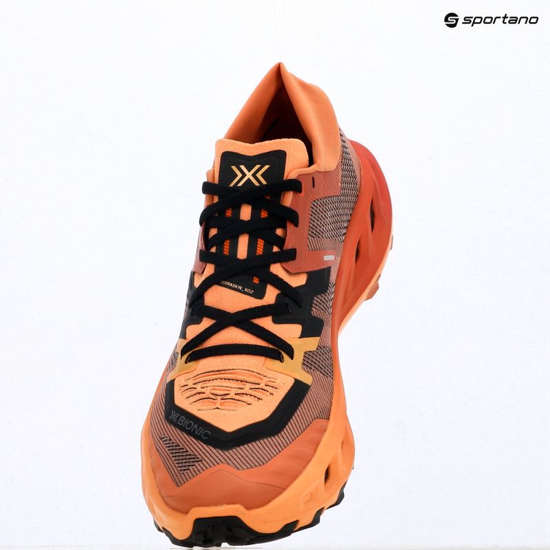 Bežecké topánky + ponožky X-Bionic Terraskin X02 dusty rose/fresh peach/x black 3