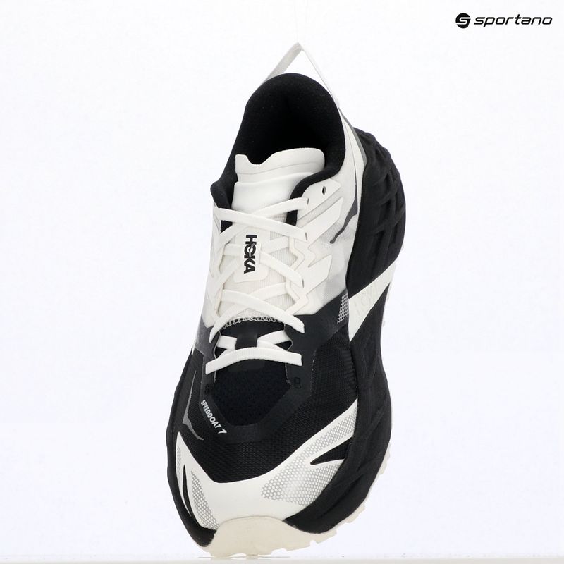 Pánske bežecké topánky HOKA Speedgoat 7 Wide black/white 17