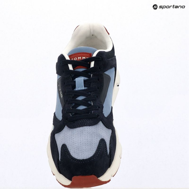 Pánske topánky Tommy Hilfiger Outdoor Runner Mix desert sky/brisk blue 9