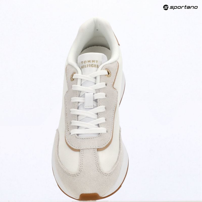 Dámske topánky Tommy Hilfiger Retro Runner Mix ecru/trench 9