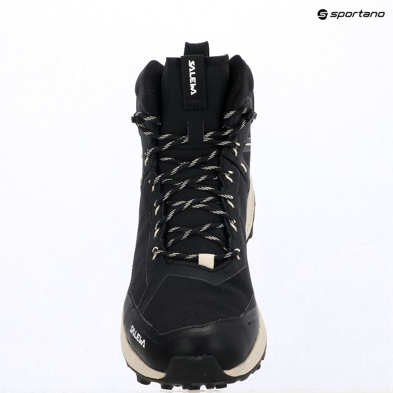 Dámske trekingové topánky Salewa Pedroc Light Mid PTX black/oatmeal 9